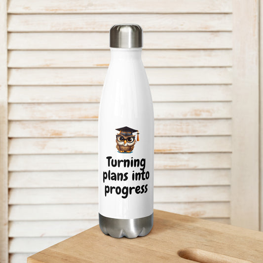 The Wise PM Stainless steel water bottle