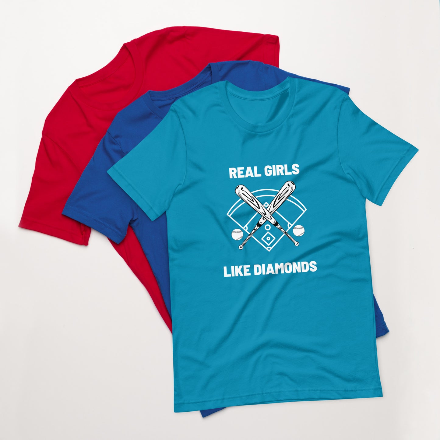 Real Girls Like Diamonds Tee