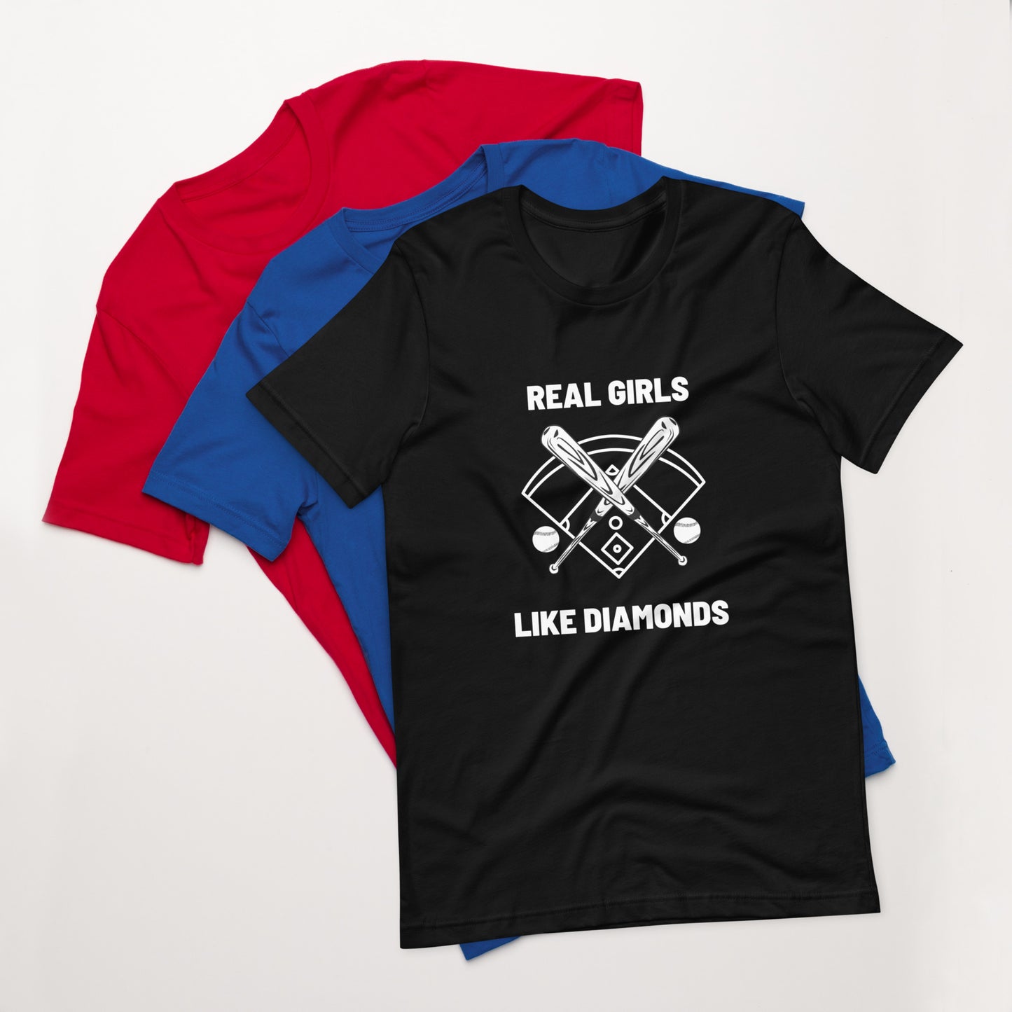 Real Girls Like Diamonds Tee