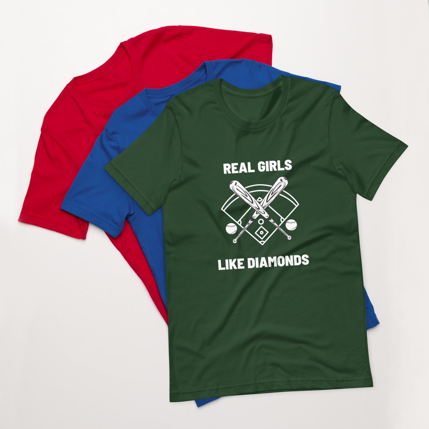 Real Girls Like Diamonds Tee