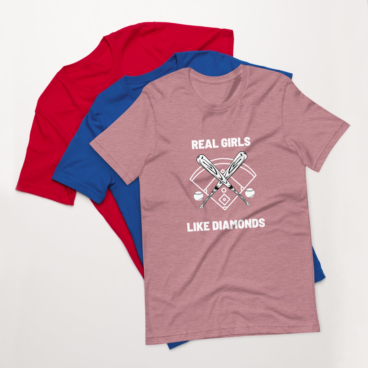 Real Girls Like Diamonds Tee