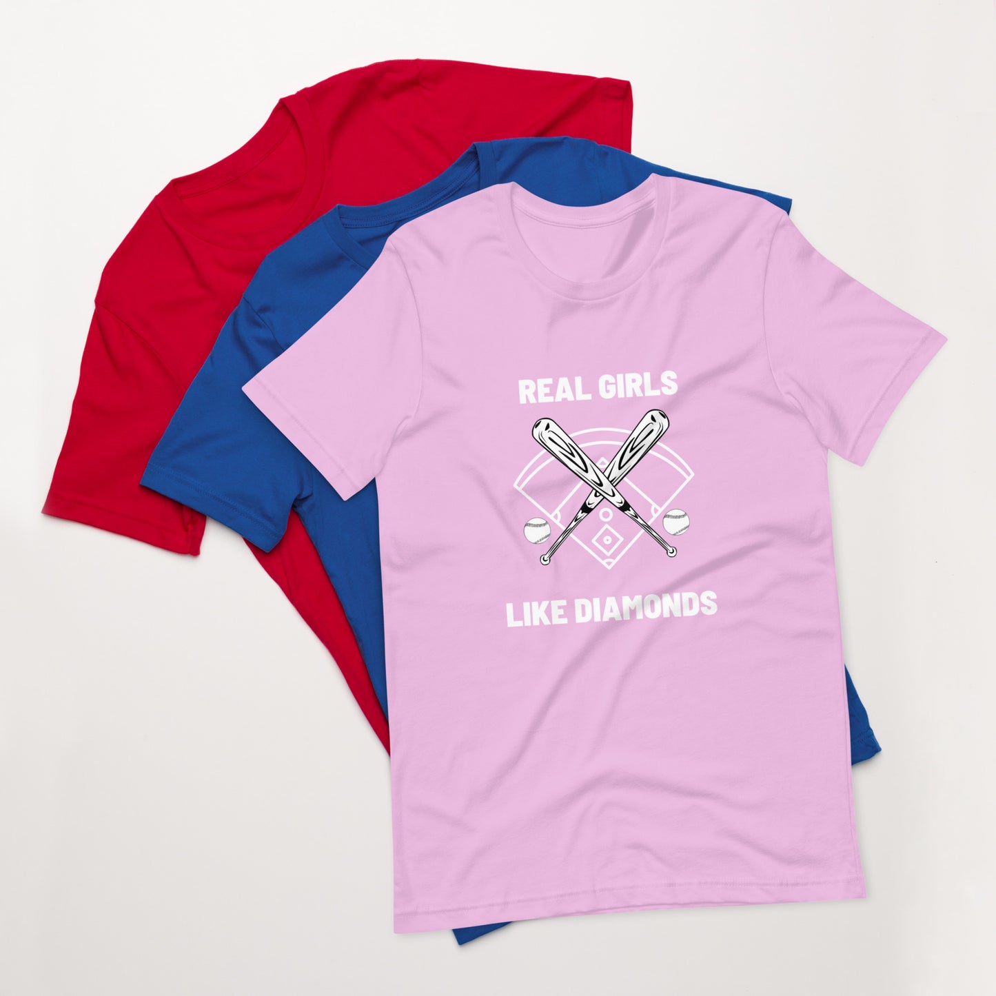 Real Girls Like Diamonds Tee