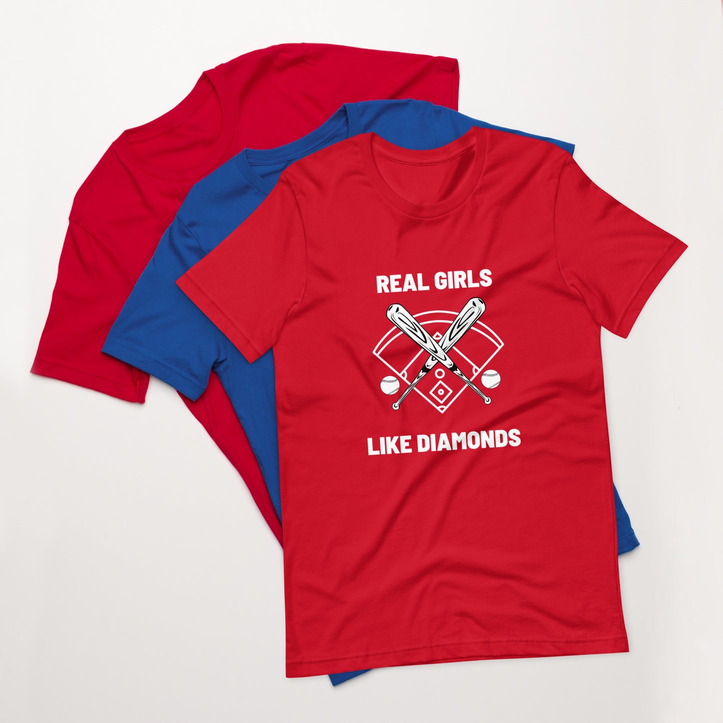 Real Girls Like Diamonds Tee