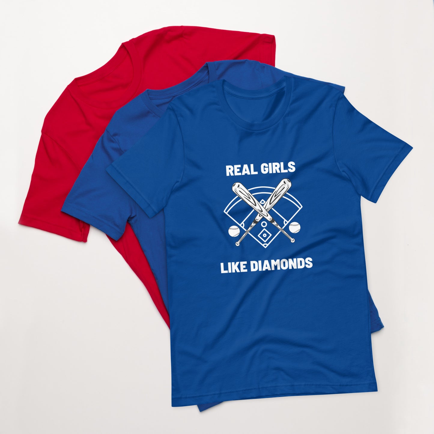 Real Girls Like Diamonds Tee